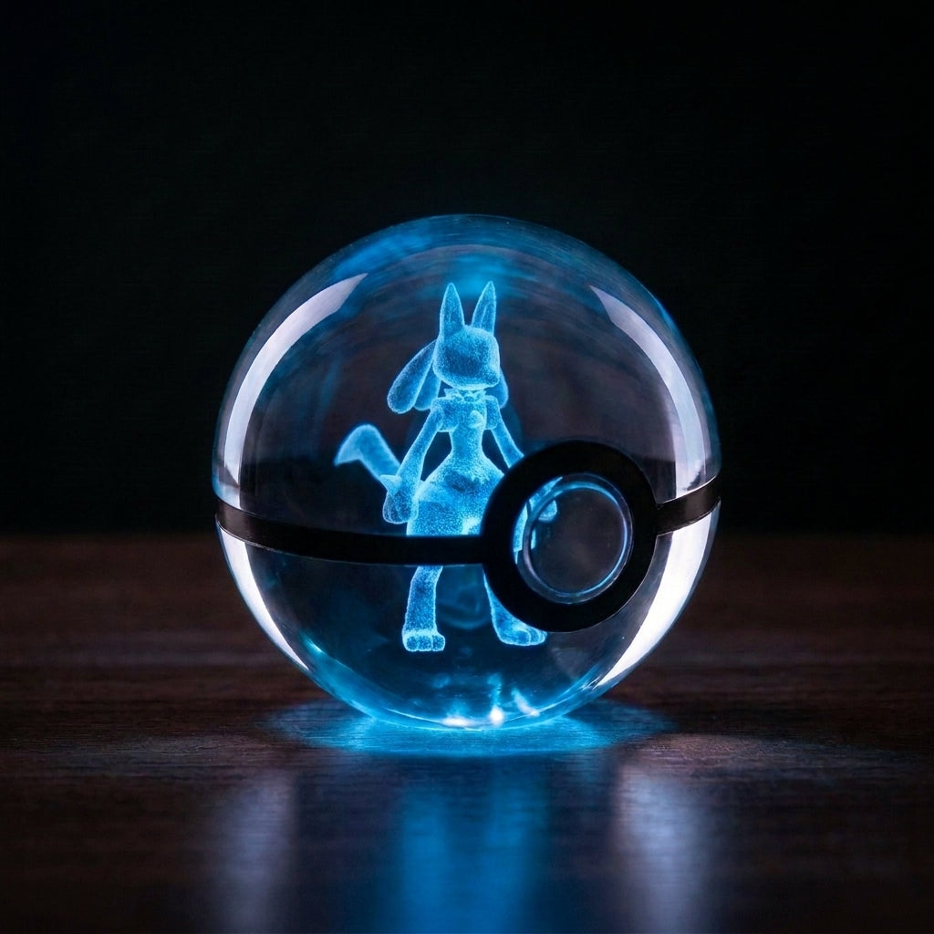Pokeball Lamps