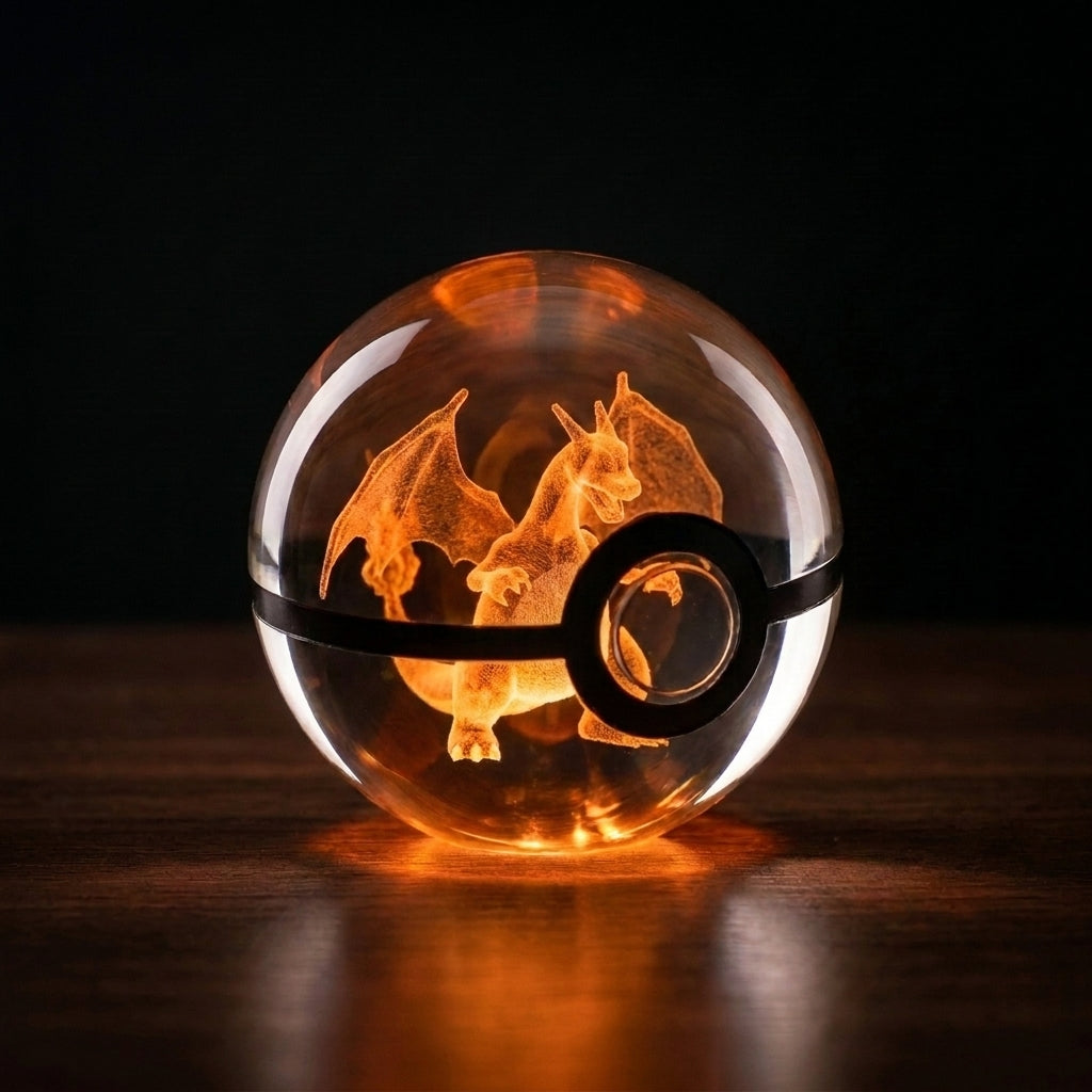 Pokeball Lamps