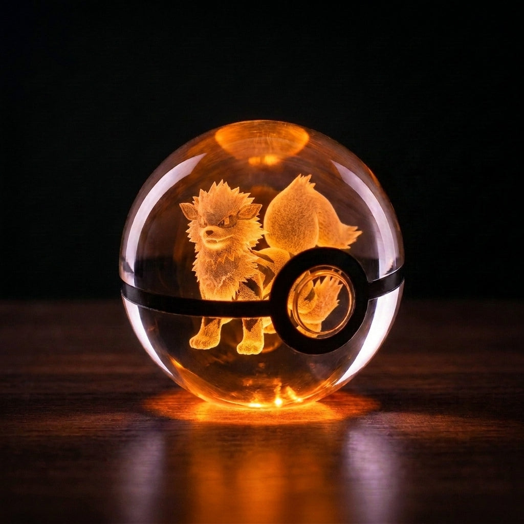 Pokeball Lamps