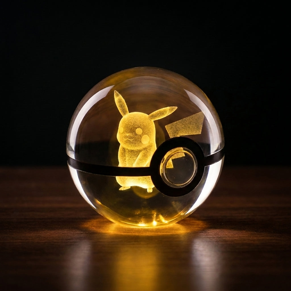 Pokeball Lamps